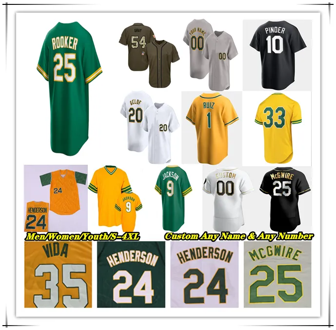 Save Big on Bulk Baseball Player Jersey Baseball Jersey Clothing: Oakland  A's Player Jersey Collection McGwire, Bleday, Rooker More! Best Deals  on