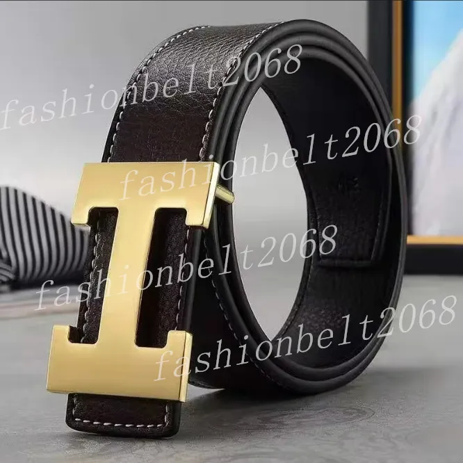 Hermes Inspired Belt - Brown & Gold