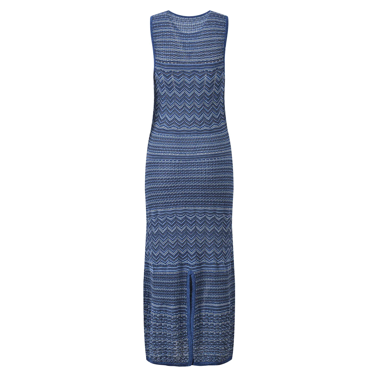 sachin and babi light blue dress vintage 1960s Will Steinman hygrangea brocade empire waist dress — Inherited main image 1