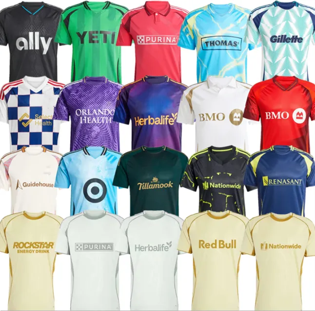 Save Big on Bulk Austin Soccer Jersey MLS Jerseys Supporter Replica:  Lightweight Soccer Jersey Team City Edition 2025 Adult Youth Sizes Best  Deals