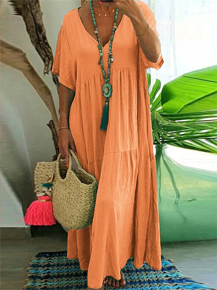 orange plus size denim dress Lots of plus size denim maxi dresses that I found for yall! This one also come in chartreuse but I've linked similar options in ShopMy Comment DRESS for the link. Shoes: @