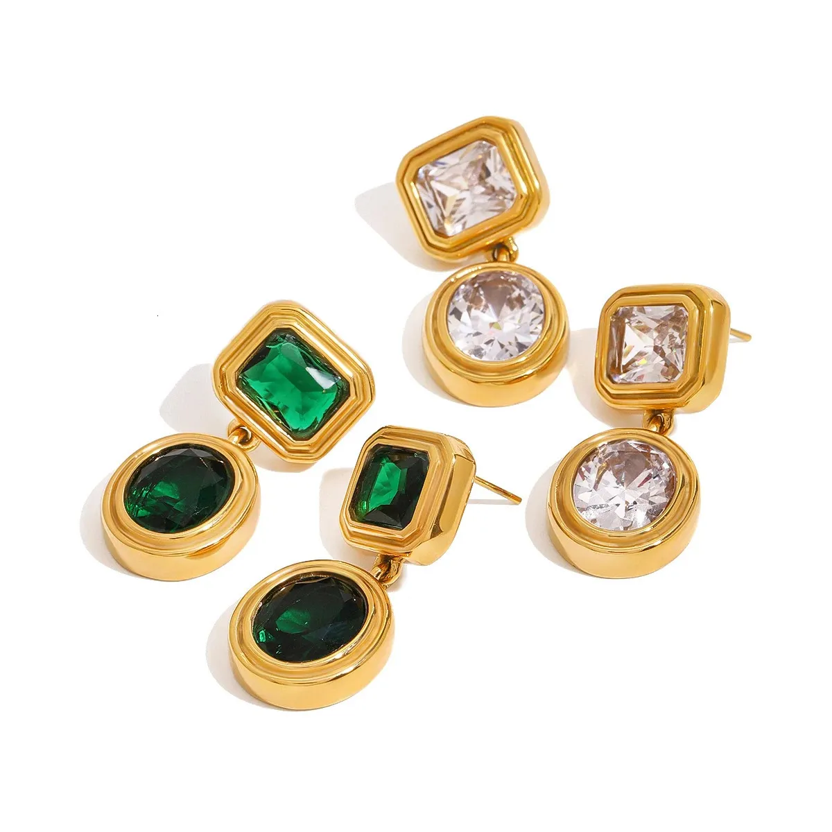 Orecchini A Cerchio E Ear Cuff Non Piercing Per Donna | Anelli A Clip Per Cartilagine | Gioielli Anallergici In Lega | Regalo Di Moda