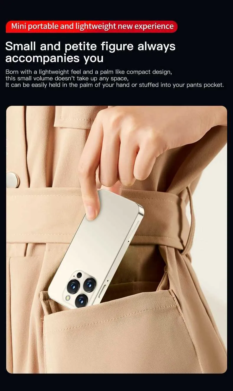 SERVO 19PRO 4G LTE Mini Smart Phone 3.88 Display Dual SIM Standby