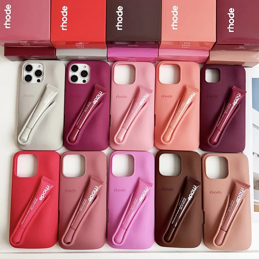Coque Iphone 14 Pro Max Avec Rangement Rouge À Lèvres Style Y2k_voghion.com