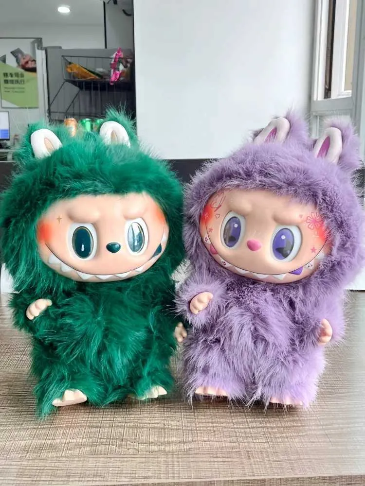 The Monster Labubu Series Zimomo Big Angel Model Doll Figure