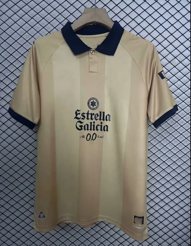 4XL 25 26 Deportivo La Coruna 25th Anniversary Gold From 12,3