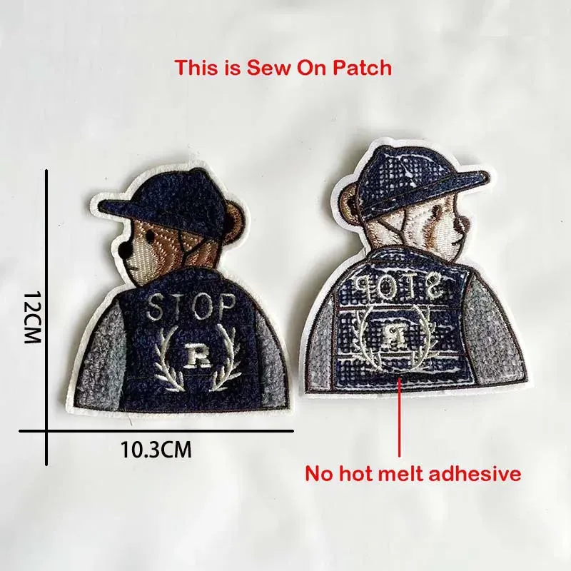 Patchoy Toppa Teroadesiva Anatra Patch Ricaate per Ferro da Stiro o per Cucire - Toppe