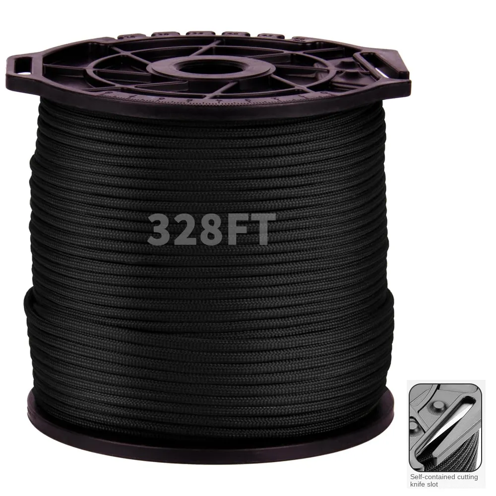 650 Paracord 9 Strand 4mm Parachute Rope With... 