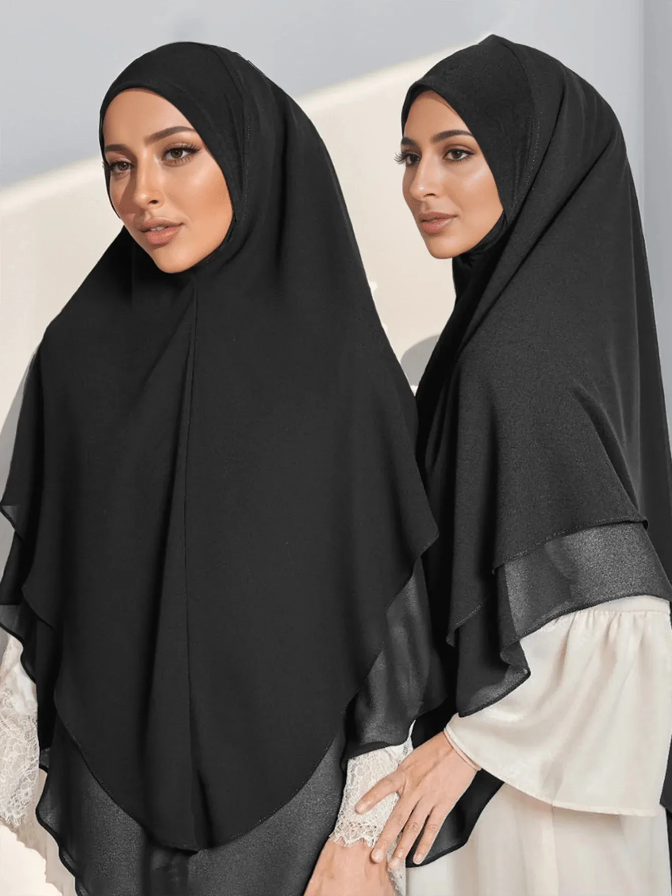 Hicab Ready To Wear Instant Hijabs For Muslim Women Full Cover Head Wraps ...