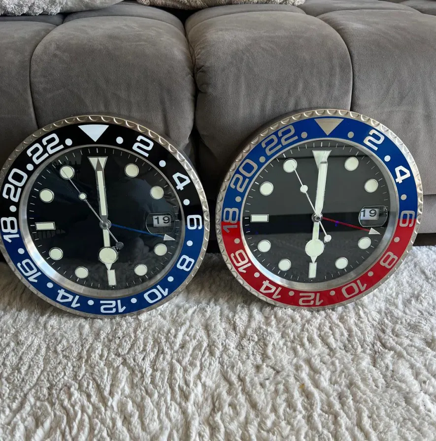 Designer Metal Wall Clocks Large Luminous Art Clock... From ...