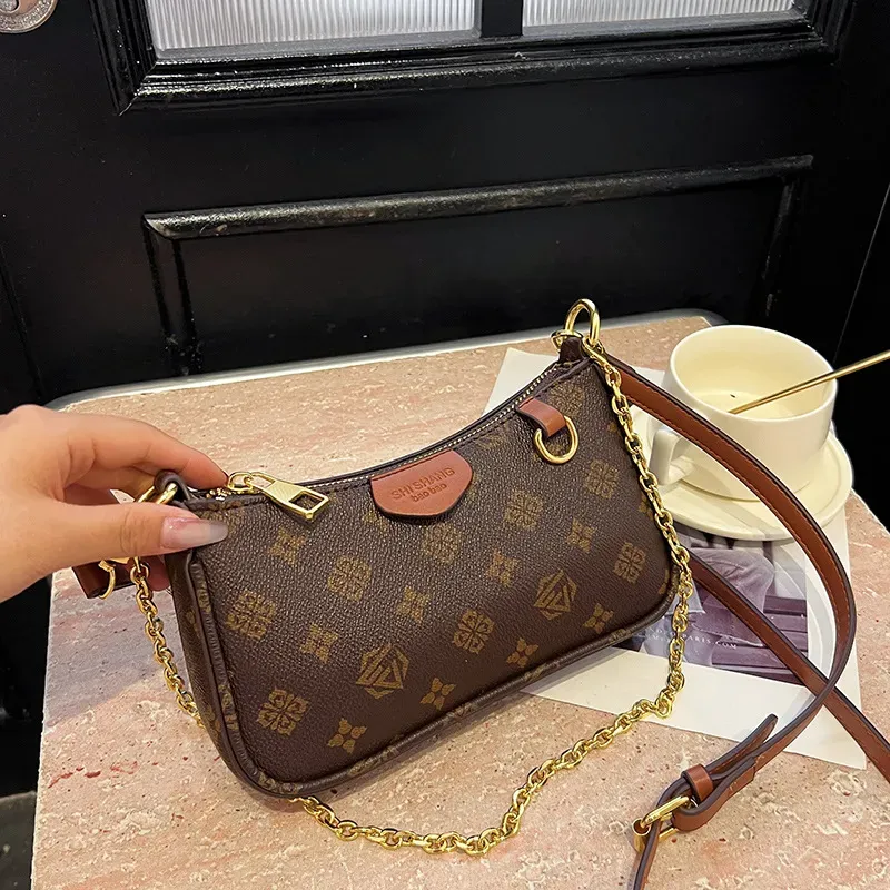 Designer Bag Shoulder Bag Crossbody Bag Luxury Bag Purse Designer 2025 Texture Handbag Armpit New Mahjong Bag Temperament Fashion Clash Color