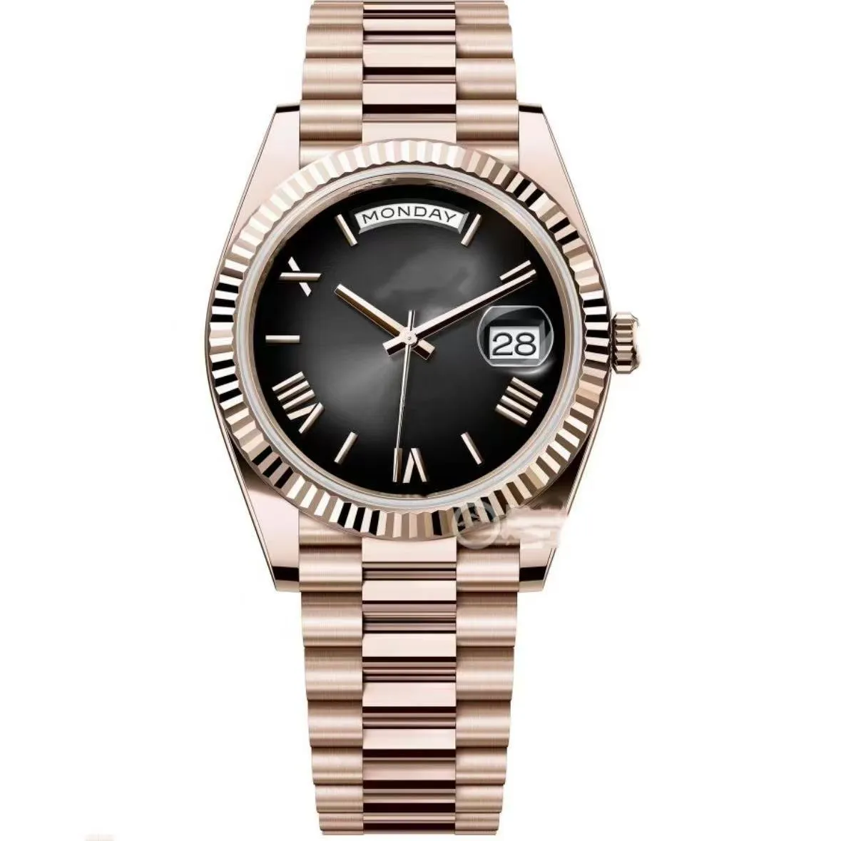 Ombre and Rose Gold Watch