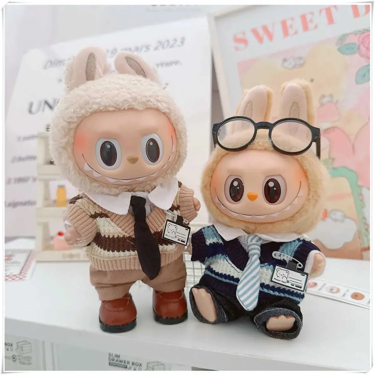 Ajuste Encantador Conjunto Para Muñecas De 17 Cm: Incluye Sombrero