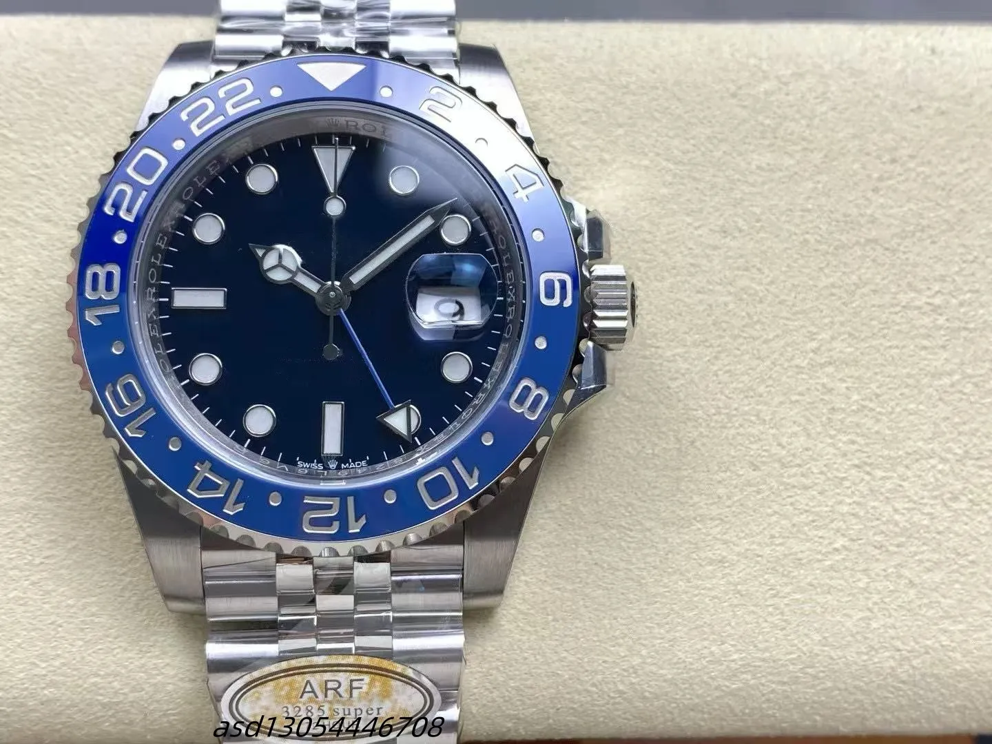 ARF 2025 GMT Master Blueberry Bezel, 3285 Movement, 72H Power