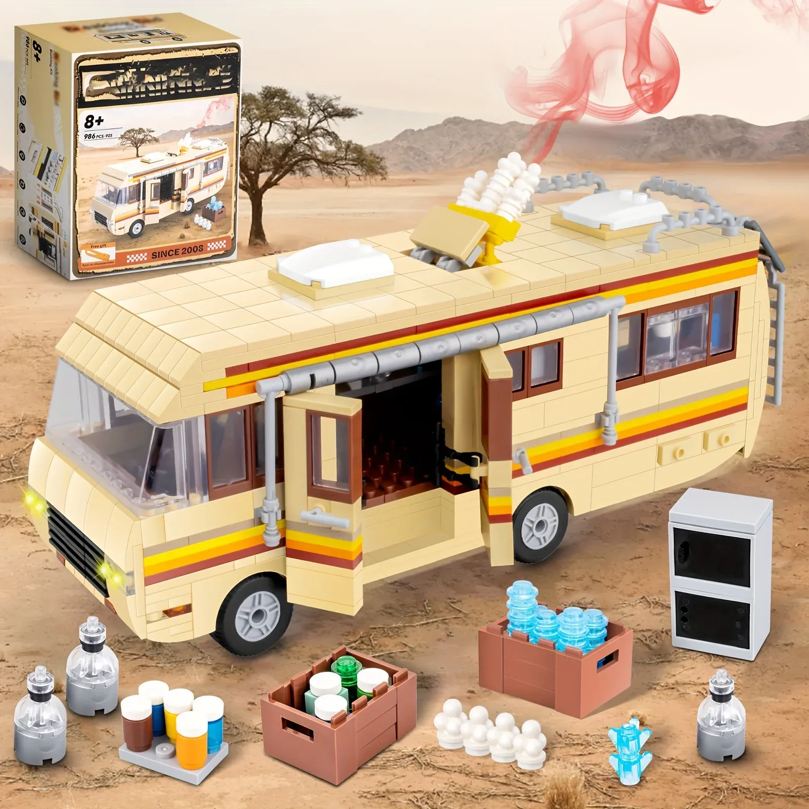 Breaking Bad Building Set Educational DIY RV... From Brotherstoystore ...