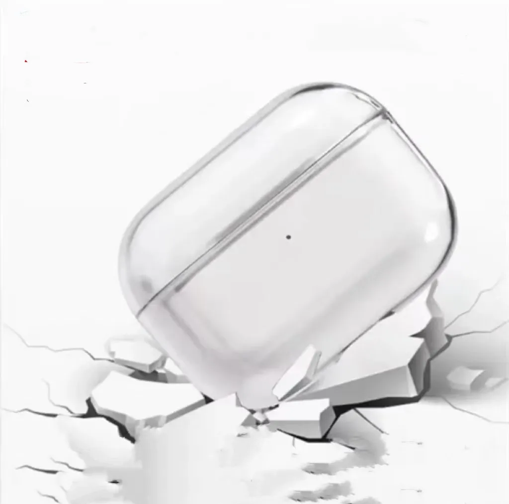 USA Stock For Apple Airpods Pro 2 Generation pro 2 airpod 4 Headphone Accessories Solid TPU Silicone Protective Earphone Cover Wireless Charging Shockproof 4rd Case
