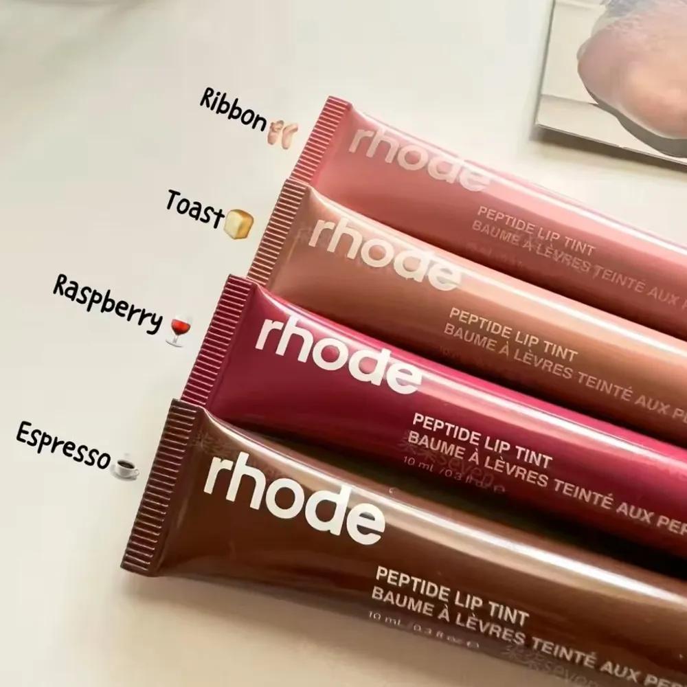【まー】rhodeunscentedケースribbonリップ scented peptide lip tint - ribbon | rhode skin