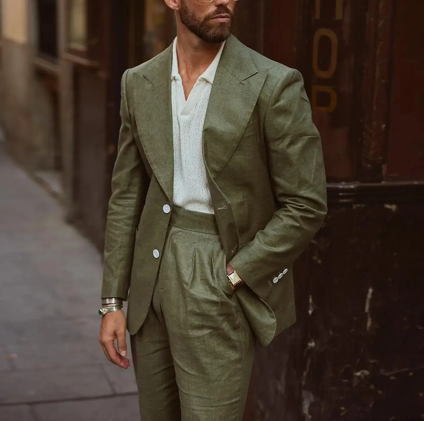 slim fit dress slacks OppoSuits Daily Men's Suit