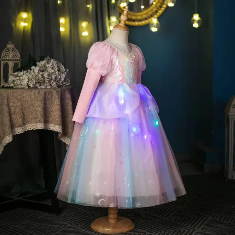 Toddler Girl's Princess Dress Soft Holiday Outfit, Label-Free, Frozen  Elsa Inspired, Comfortable Designer Clothes for Kids