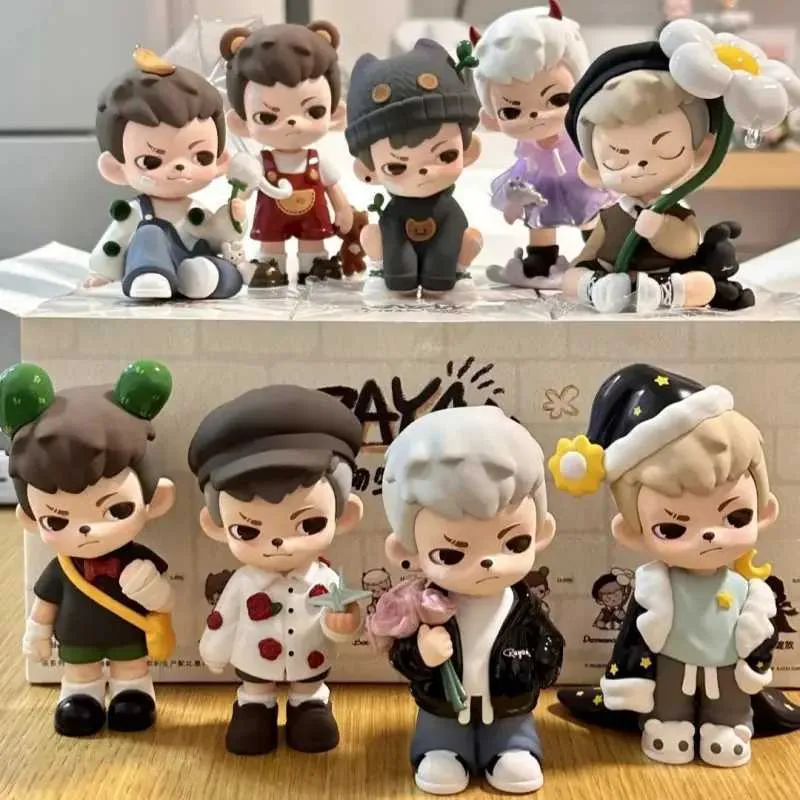 Rayan Keychain Rayan 3.0 All Life Blossoms Series PVC Dolls Blind Box Trendy Fashion ...
