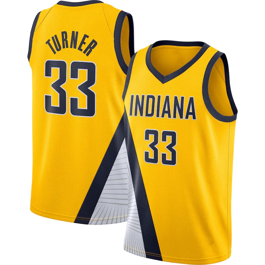 Finals Pacer Tyrese Haliburton Basketball Jerseys Pascal Siakam Andrew Nembhard Bennedict Mathurin Myles Turner Obi Toppin Aaron Nesmith TJ McConnell City Jersey