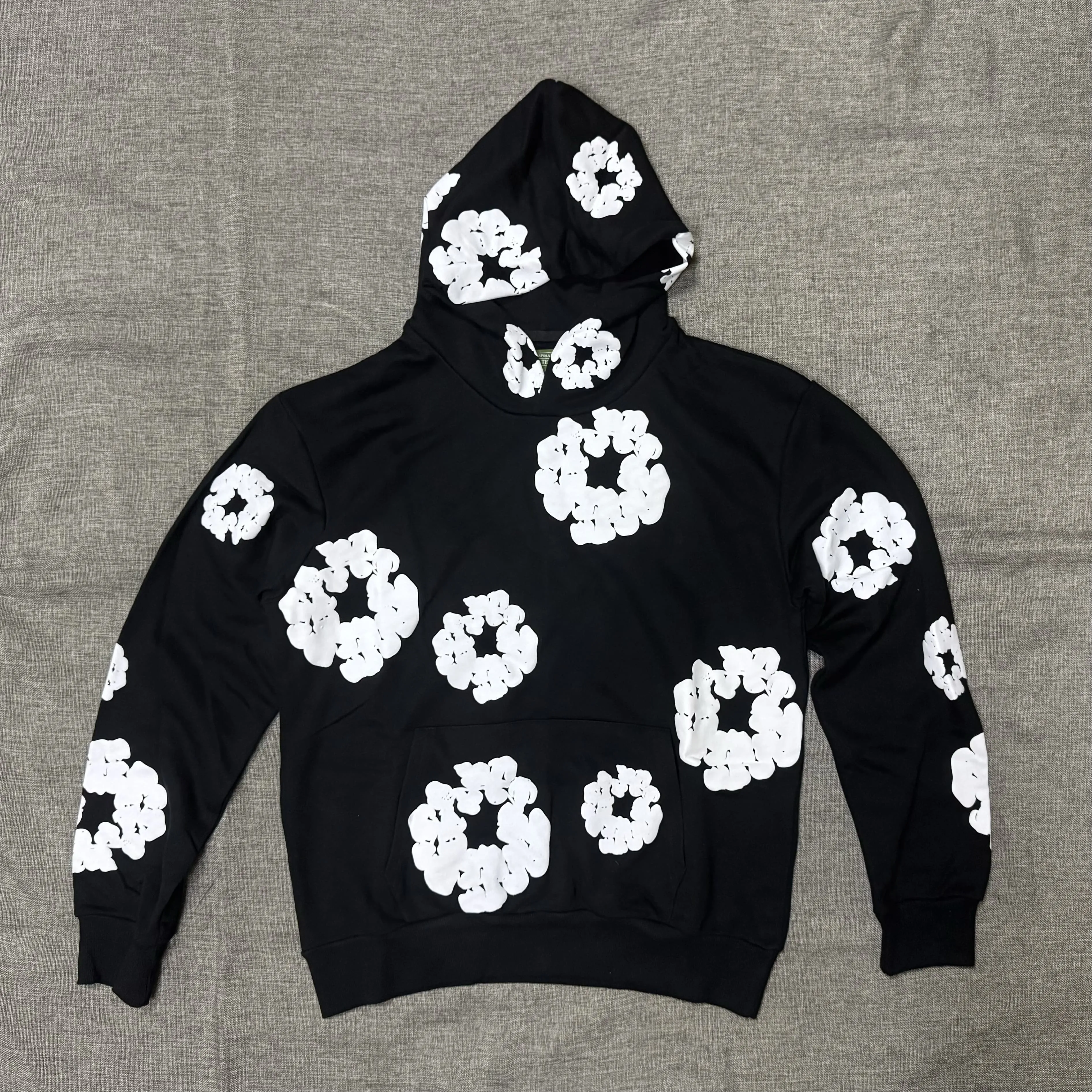 Designer high quality Hoodie Black Men's the Cotton Wreath Sweatshirt Unisex Oversized Hoodies Design Hoody Fashion Hip Hop Hooded Sweatshirt A119