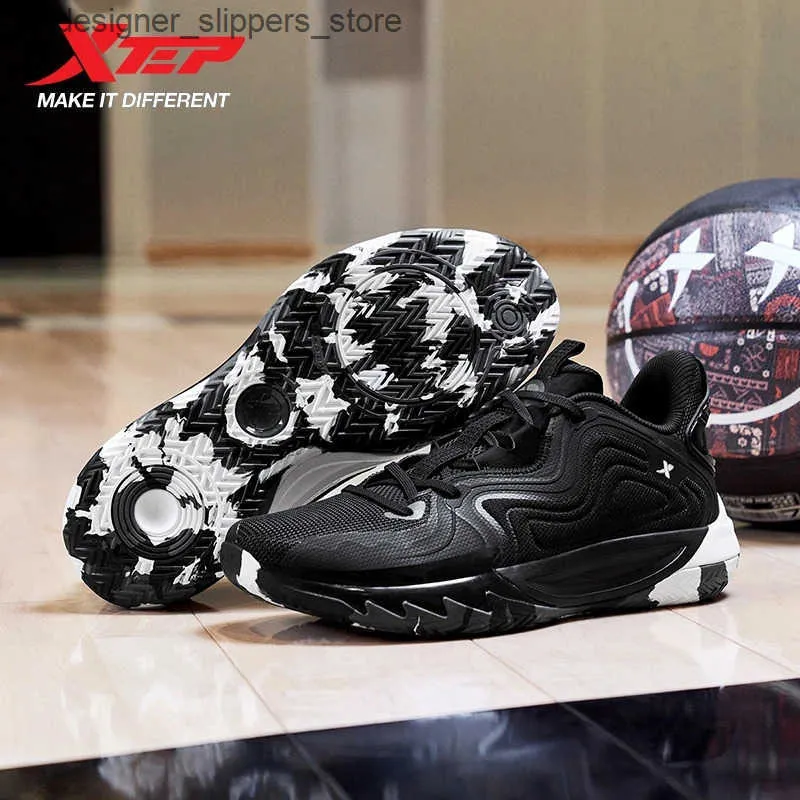 Xtep Lin Storm 2 Mens Basketball Shoes, Genuine From