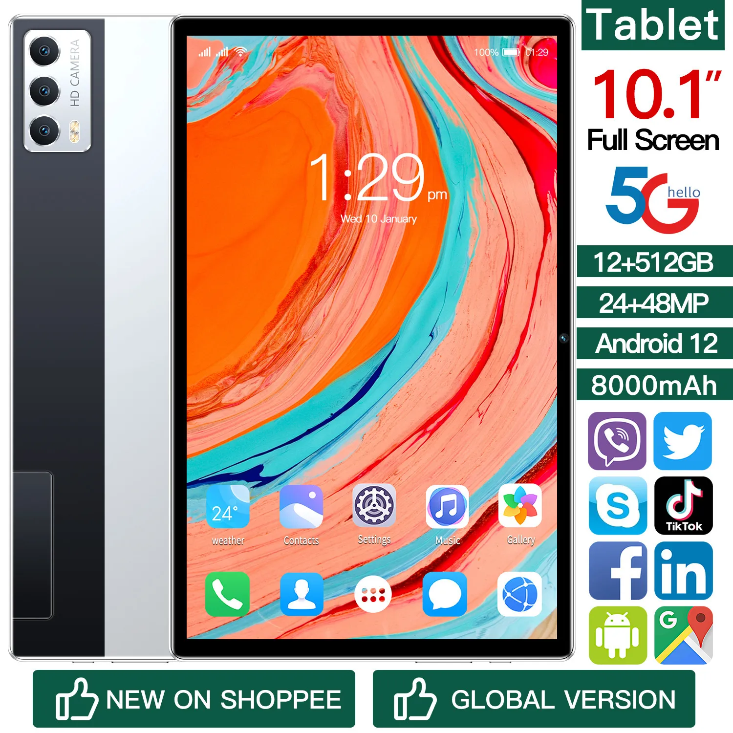 International Model 10 Inch Android Tablet VoLTE... From Stylehaus, $21 ...