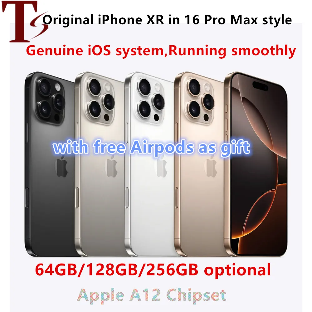 L*1様 Apple iPhone XR カスタム16ProMax風 128GB Apple IPhone XR Converted To IPhone 16 Pro From Jack2888