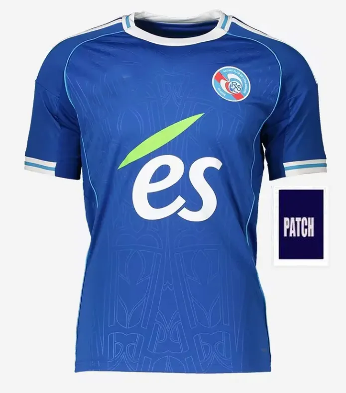 25 26 RC Strasbourg Alsace Soccer Jerseys 2025 2026 From