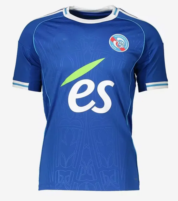 25 26 RC Strasbourg Alsace Soccer Jerseys 2025 2026 From
