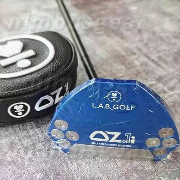 LAB Golf OZ1i Face Balanced Golf Putters Black Steel Shaft, 33 35