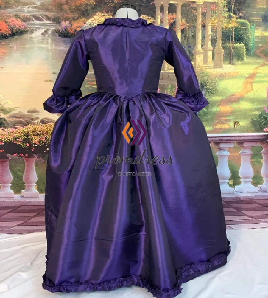 purple edwardian dress Antiuqe Edwardian Dress
