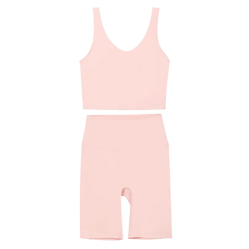 2025 Women's Fitness Yoga Set U/Y-shaped Set High Quality Tight Breathable Tracksuits Sportswear gym set High Waist Highlighting Body Lululys Lemonlies Sets