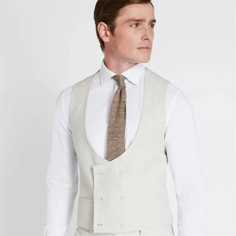 Jaqueta De Linho Masculino Vestido De Casamento De Verão De Verão