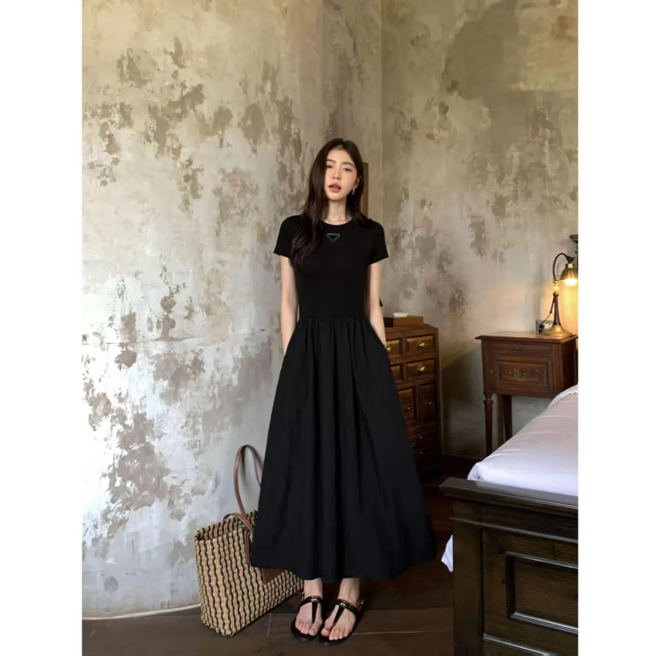 asian casual dresses Upgraded Modern Chinese Style Loose Fit Casual Dress Summer Outfits