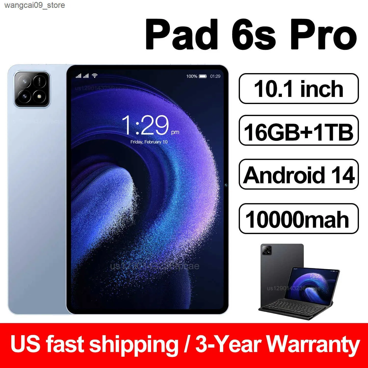 Pad6S Pro 16RAM 1TB Android14