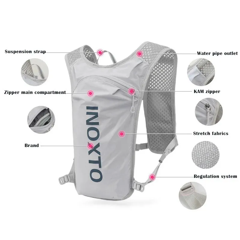 Sac à dos Ultra léger pour course à pied, Sport de plein air, cyclisme, hydratation, gilet, sac à dos, 1,5 l  18