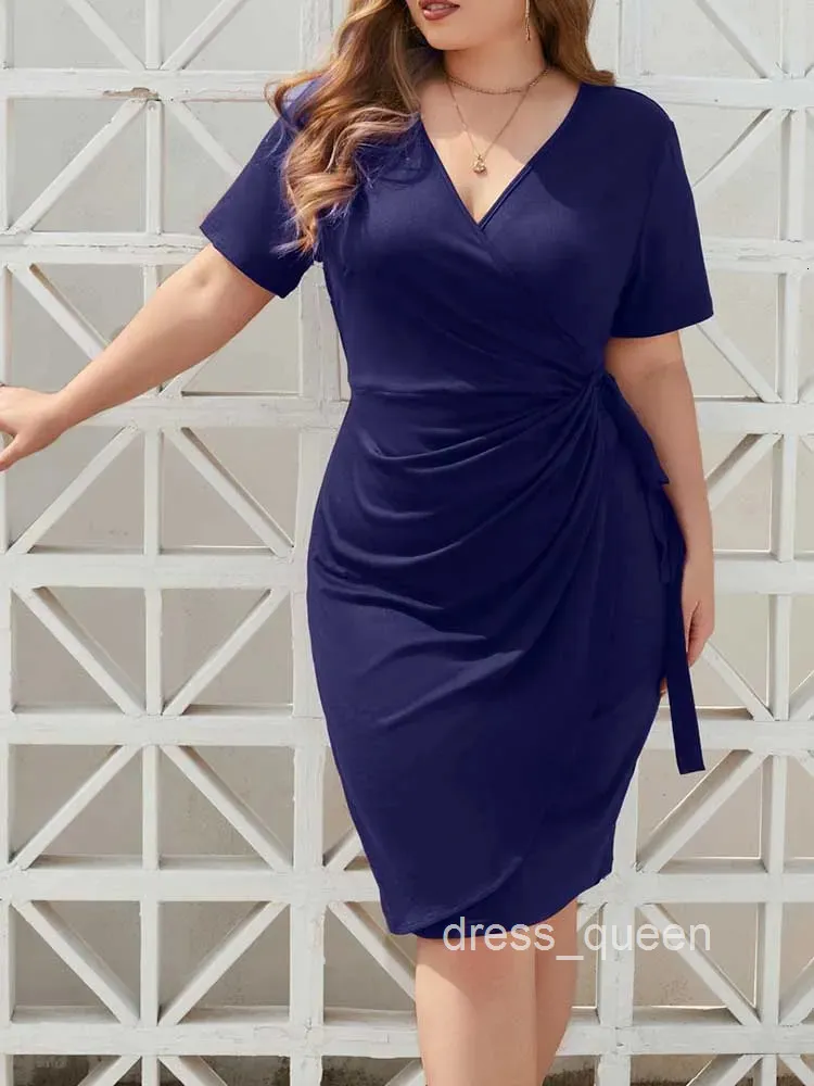 plus size cotton dresses Lucia Mini Dress in Blue | 3X for brunch Plus size Collection Cotton