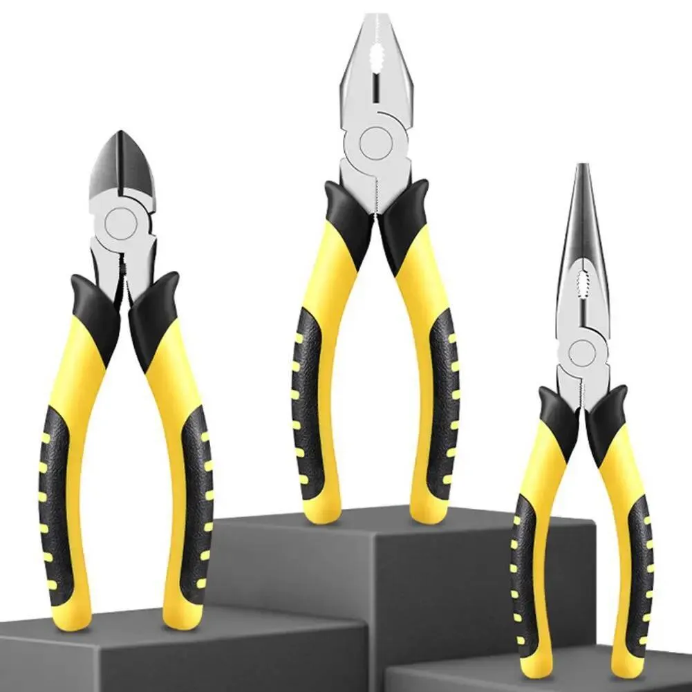 Multifunctional Universal Yellow Wire Cutters With Diagonal Crimping ...