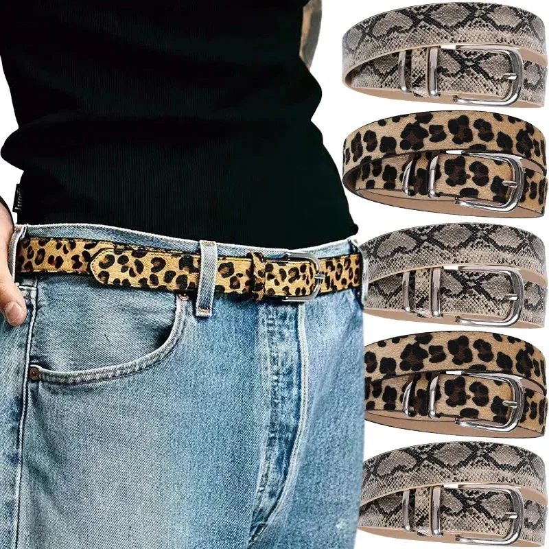 トレンディなヒョウ柄ベルト を￥2,152 | DHgate