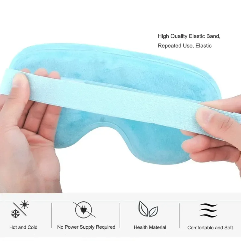 Gel Sleep Eye Mask Cooling Heating Reusable Hot Cold Headache Relief Migraine UK | UK - View #10