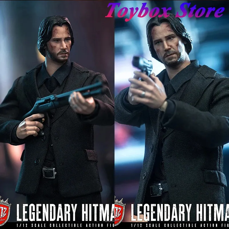 Kingdom KD 9001 1/12 Ölçek John Wick Tough Guy Asker Yi TL4