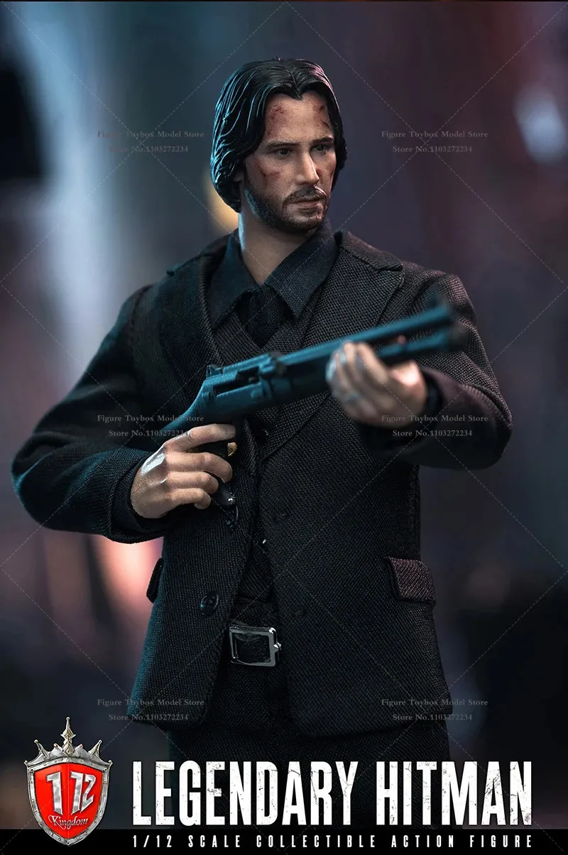 Kingdom KD 9001 1/12 Scale John Wick Tough Guy From 68,11