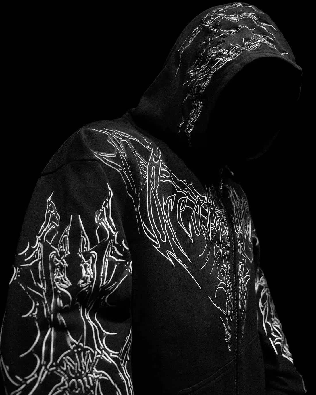 Breathhedivinity Gothic Style Aftco Reaper Hoodie  From