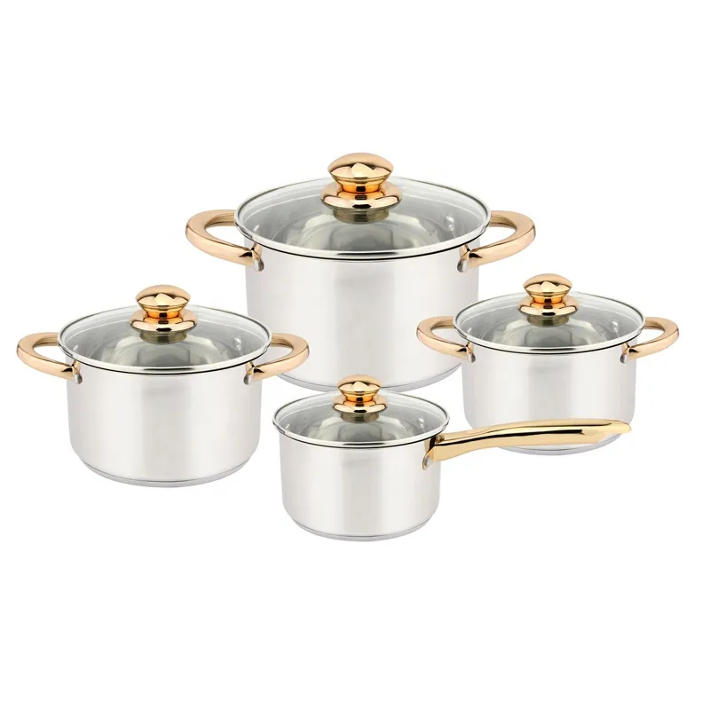 New Design Stainless Steel Waterless Cookware Set  ... 