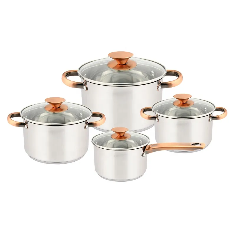 GS 01254 Stainless Steel Cookware Set   Nonstick... 