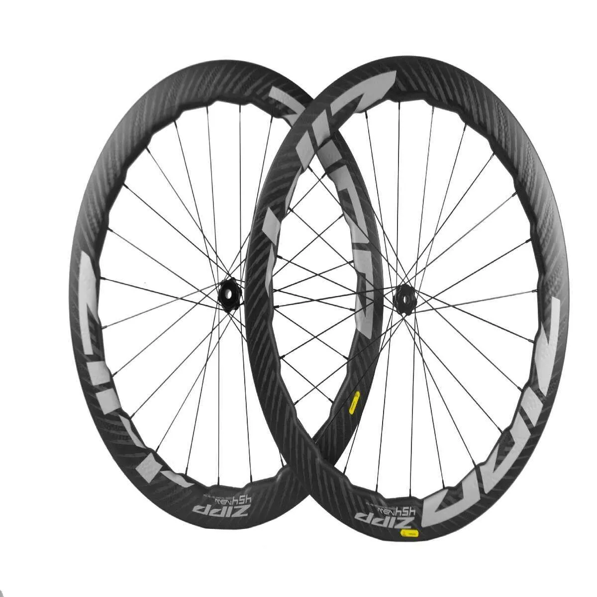 Paire De Roues Carbone Vélo Route 38 Mm – Clincher, Freins à Disque, 700C, Neuves