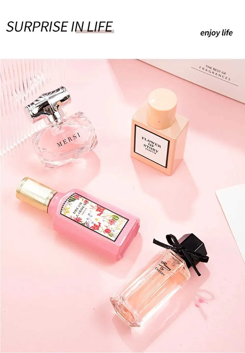 Set regalo eau de parfum floreale da donna lunga durata_voghion.com