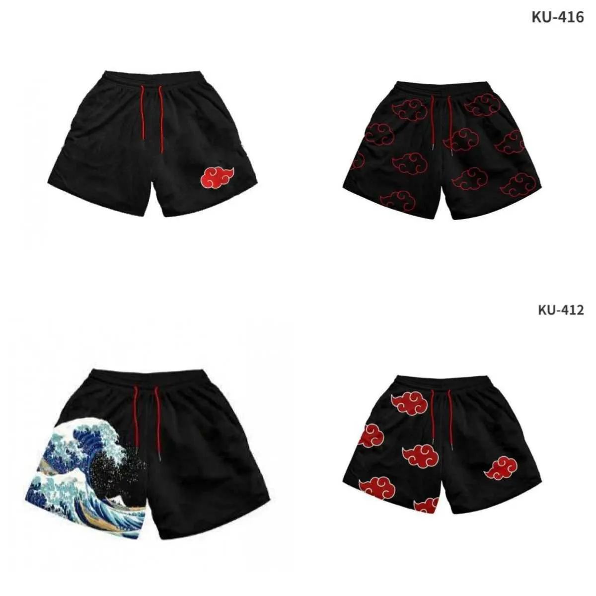 2025 Quick Drying 3D Printed Aggressive Retsuko Shorts For Men And ...